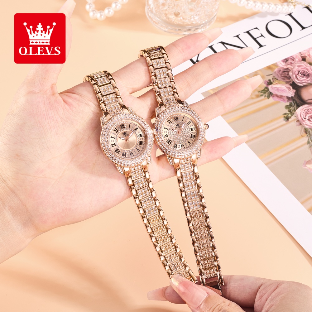 Luxury Watch & Jewellery Recensioni - Zegarki damskie OLEVS Luxury Fashion z