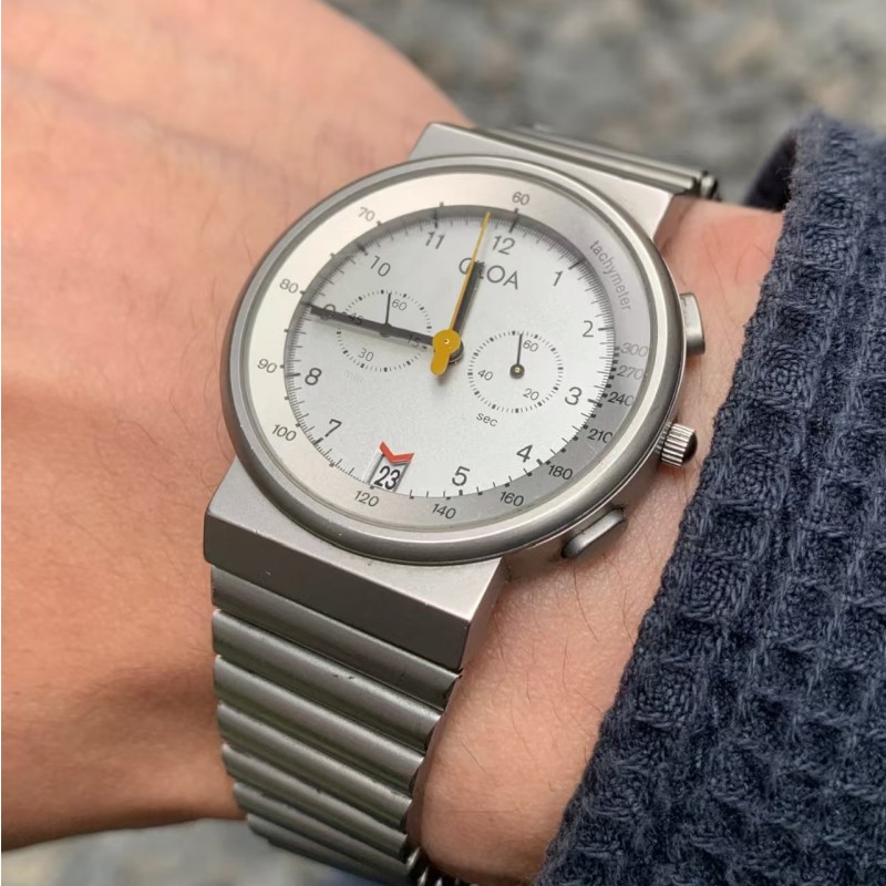 Luxury Watch Trends 2025 - Męski zegarek CILOA, srebrny, okrągły, lekki
