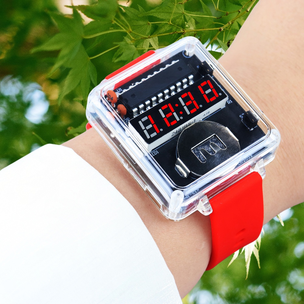 Regulator Display Watch - DIY Zegarek LED Zestaw elektroniczny 0,28-calowy