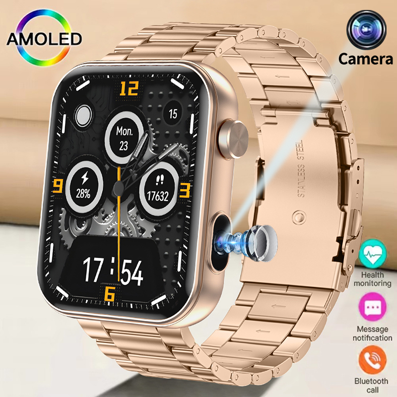 Luxury Watch Photo - Nowy Smartwatch z Kamerą Zdjęcia Muzyka