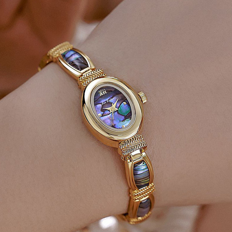 Luxury Watch Girl - Owalne zegarki damskie na bransolecie, luksusowe