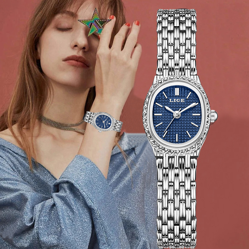 Luxury Watch & Jewellery Recensioni - Zegarek damski LIGE, luksusowy, kwarcowy, elegancki,