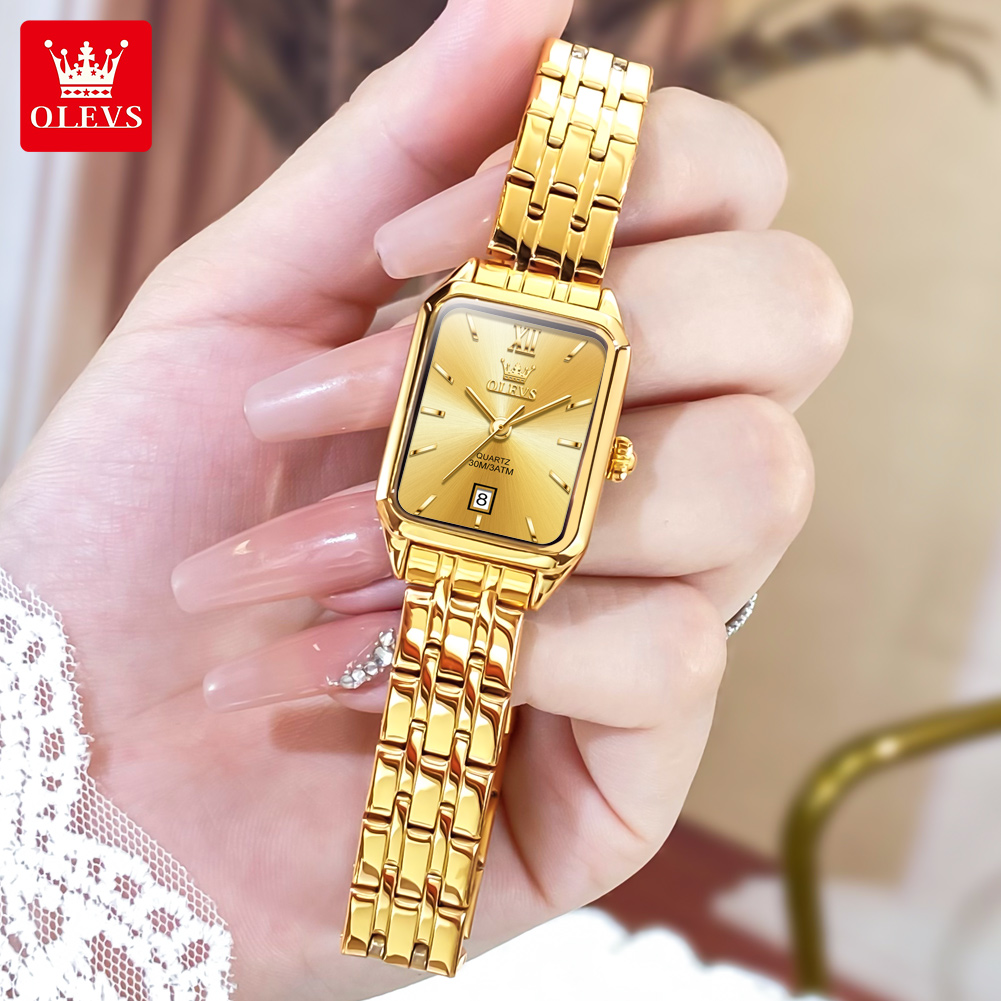 Luxury Watch Girl - OLEVS luksusowy top marka zegarki damskie