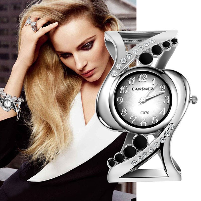 Luxury Watch Girl - Kobiety bransoletka na rękę z zegarkiem