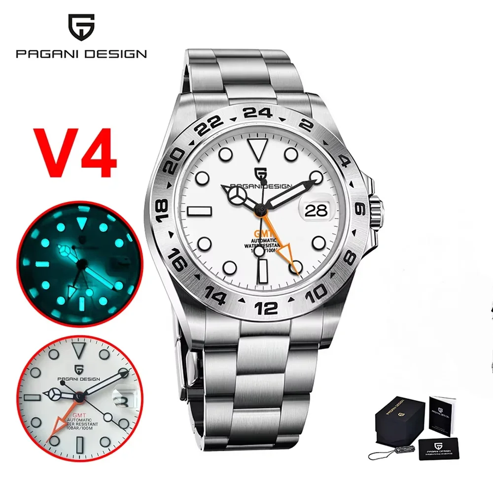 Luxury Watch La - PAGANI DESIGN DG5833 GMT Automatyczne Zegarki