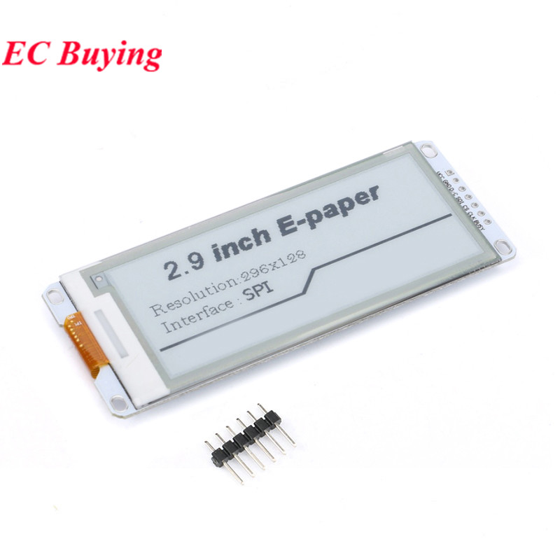 2.9-calowy moduł E-Paper E-Ink – Regulator Display Watch recenzja i cena