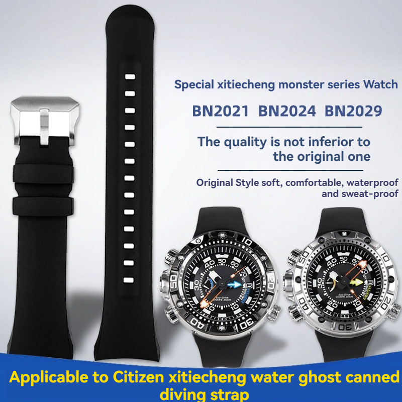 Pasek silikonowy do Citizen Bi – Citizen Watch Promaster recenzja i cena
