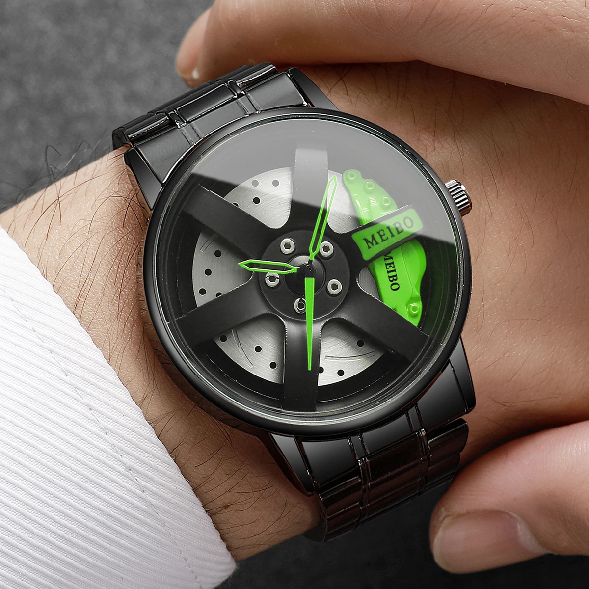 4 SZT./Zestaw Modne Zegarki Mę – Luxury Watch Organizer For Men recenzja i cena