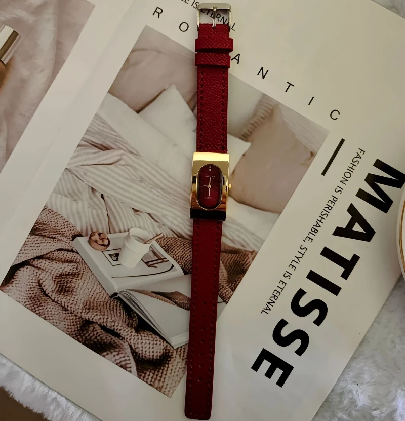 Luksusowy damski zegarek damsk – Luxury Watch With Leather Strap recenzja i cena