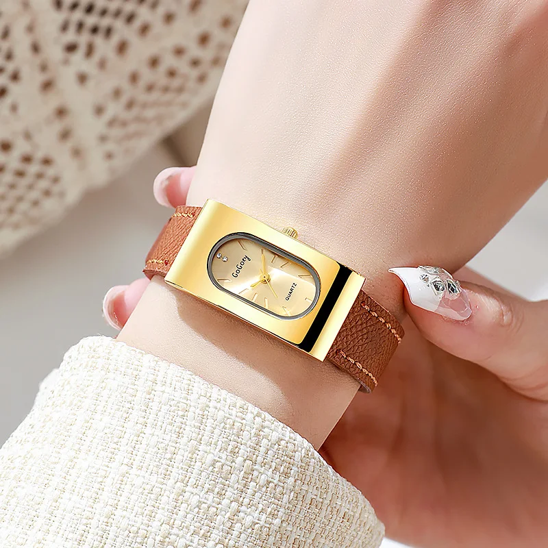 Luksusowy damski zegarek damsk – Luxury Watch With Leather Strap recenzja i cena