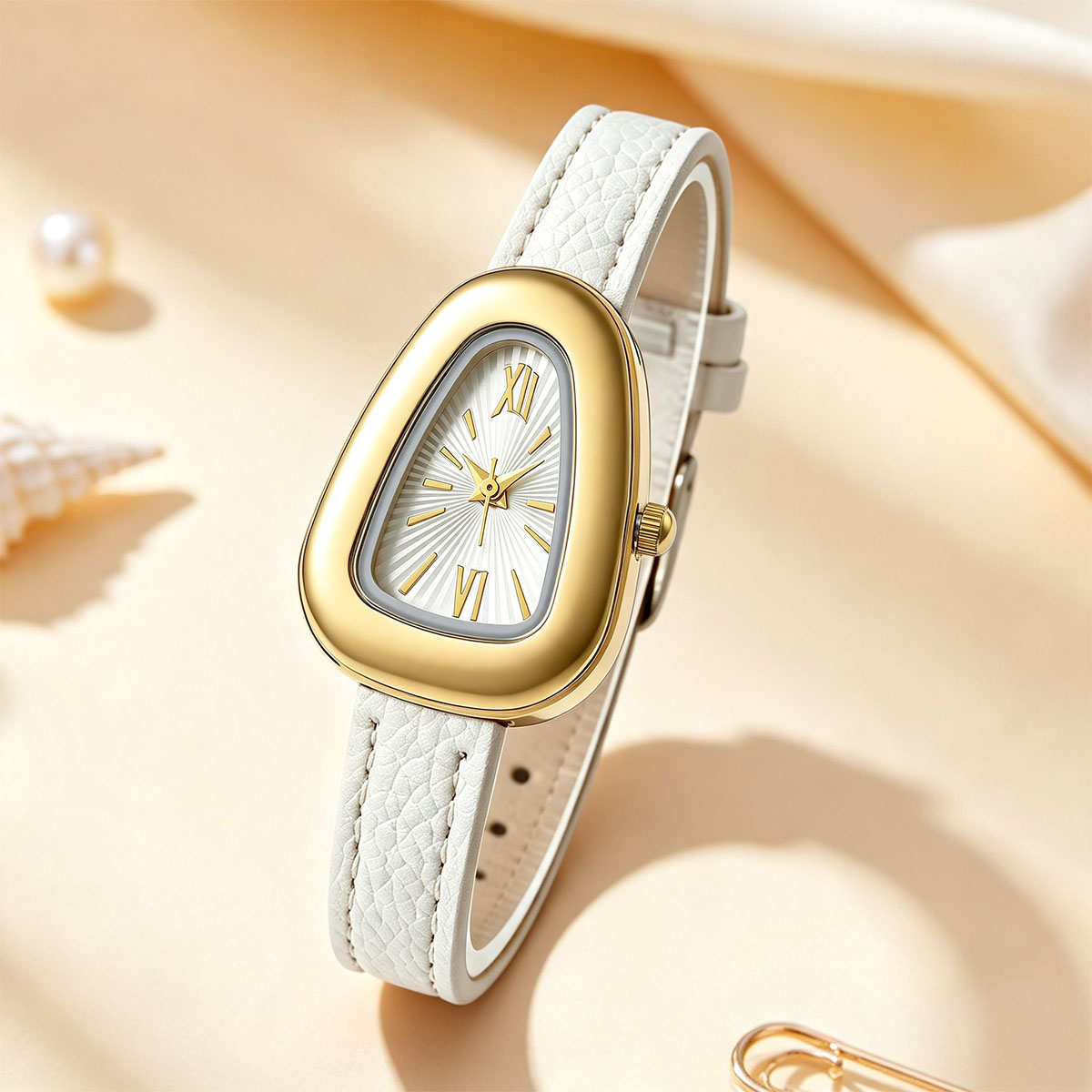 Nieregularne owalne zegarki kw – Watch Triangle Luxury recenzja i cena