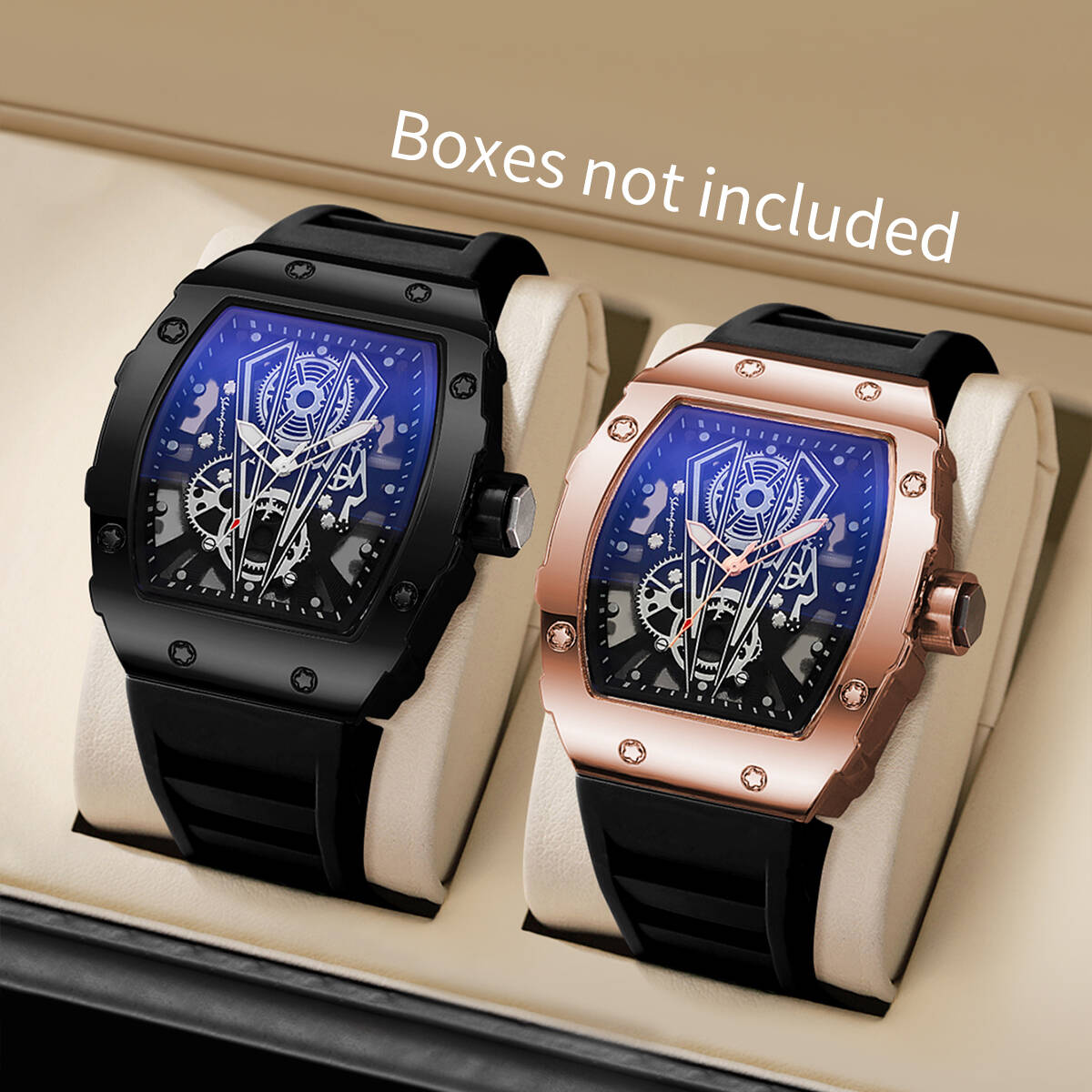 1/2PCS Luksusowy męski zegarek – Luxury Watch Organizer For Men recenzja i cena