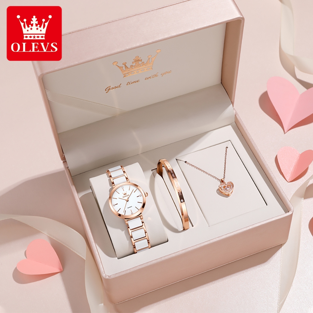 OLEVS Damski Zegarek 5877 Luks – Luxury Watch & Jewellery Recensioni recenzja i cena