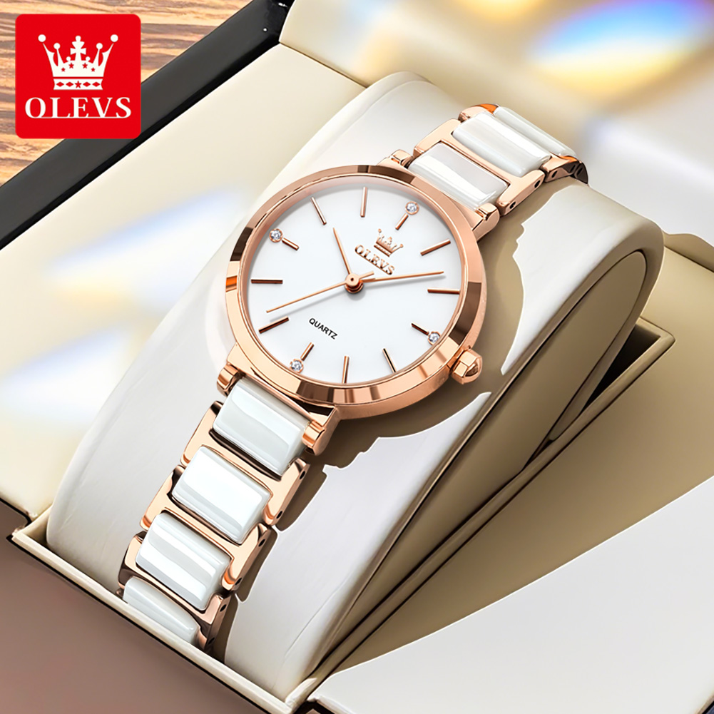 OLEVS Damski Zegarek 5877 Luks – Luxury Watch & Jewellery Recensioni recenzja i cena