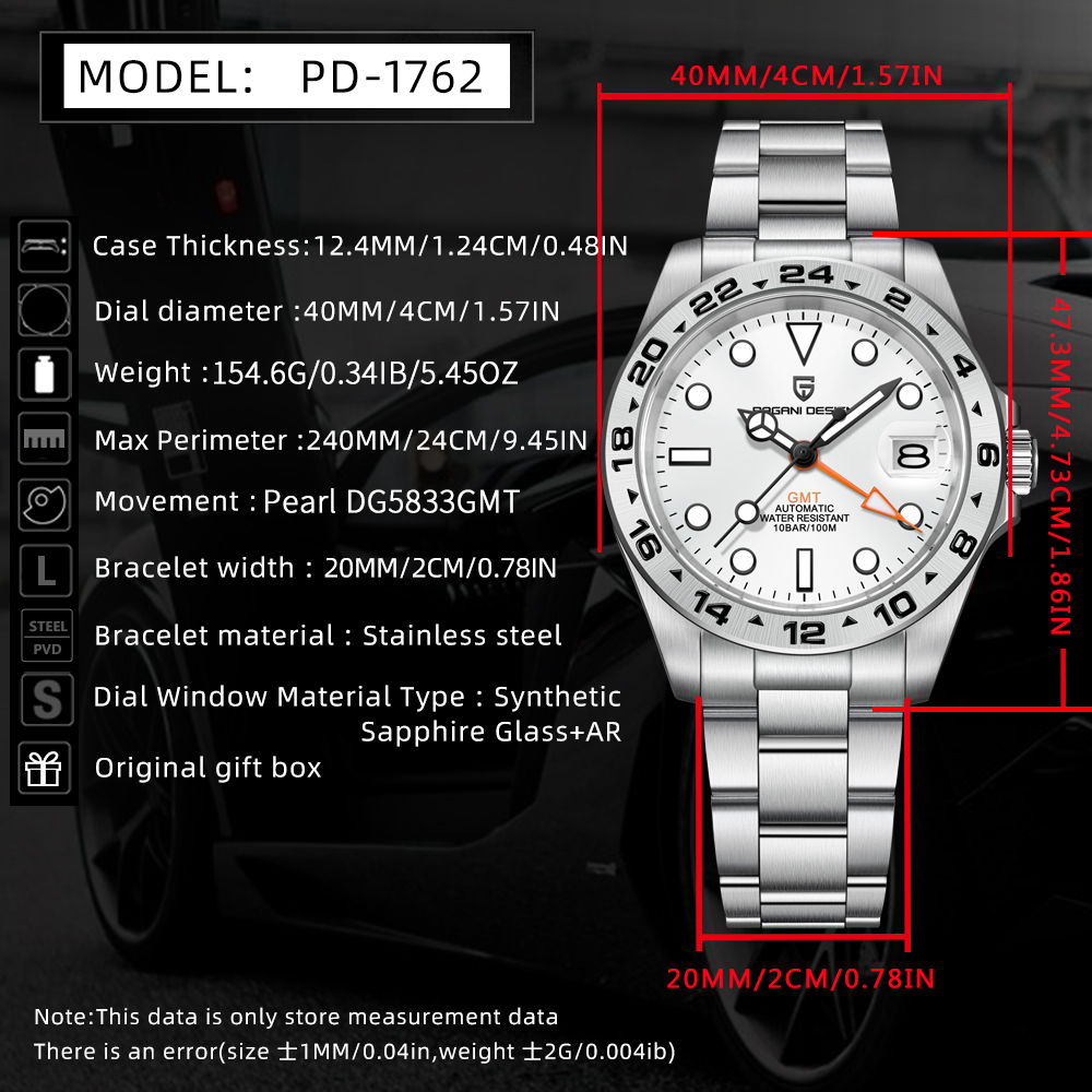 Nowy męski zegarek automatyczn – Luxury Watch La recenzja i cena