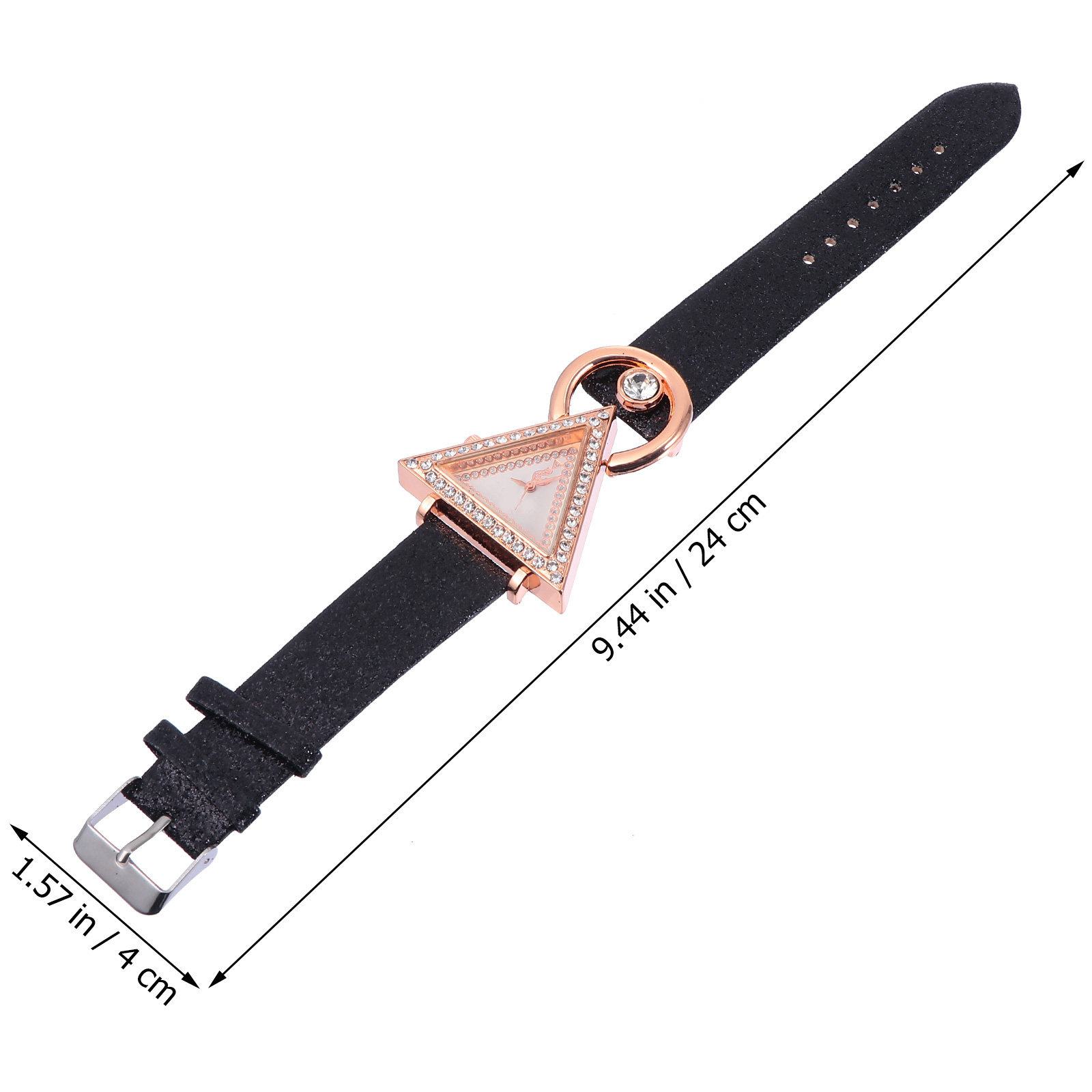 1 szt. Modny zegarek damski z  – Watch Triangle Luxury recenzja i cena