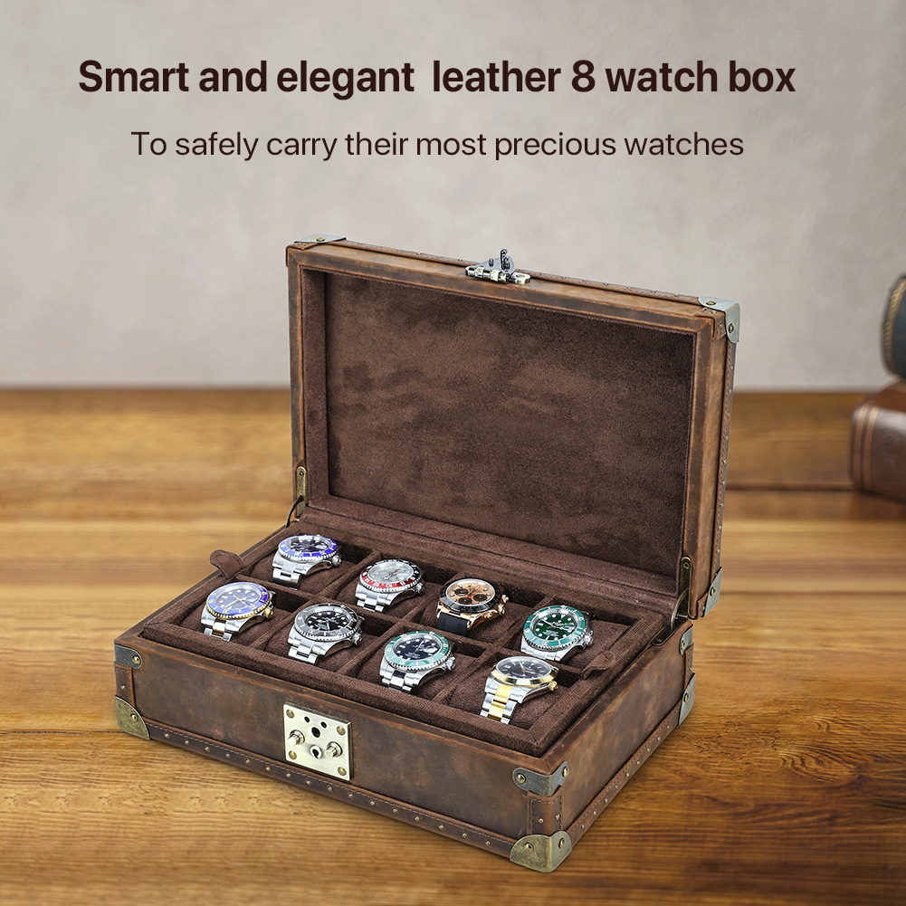 Luksusowe 8-gniazdowe etui na  – Luxury Watch E Jewellery recenzja i cena