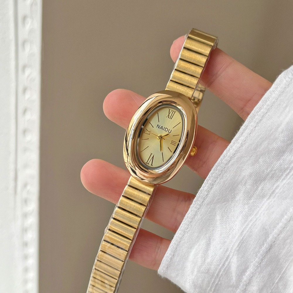 Luksusowy Złoty Owalny Zegarek – Luxury Watch Deals recenzja i cena