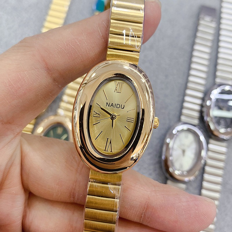 Luksusowy Złoty Owalny Zegarek – Luxury Watch Deals recenzja i cena