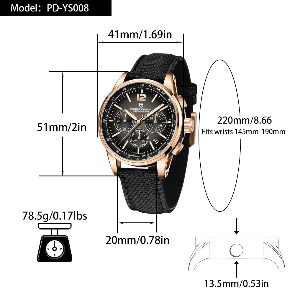 PAGANI DESIGN Nowy Męski Zegar – Luxury Watch Deals recenzja i cena