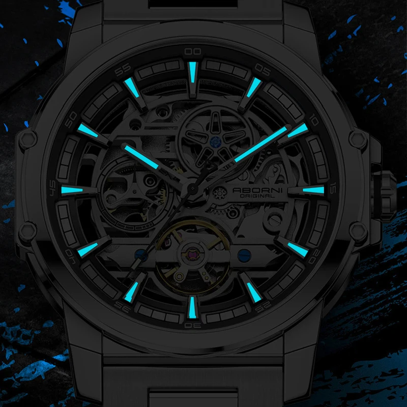 ABORNI 9039 Unikalny Design Sz – Automatic Pilot Watch recenzja i cena