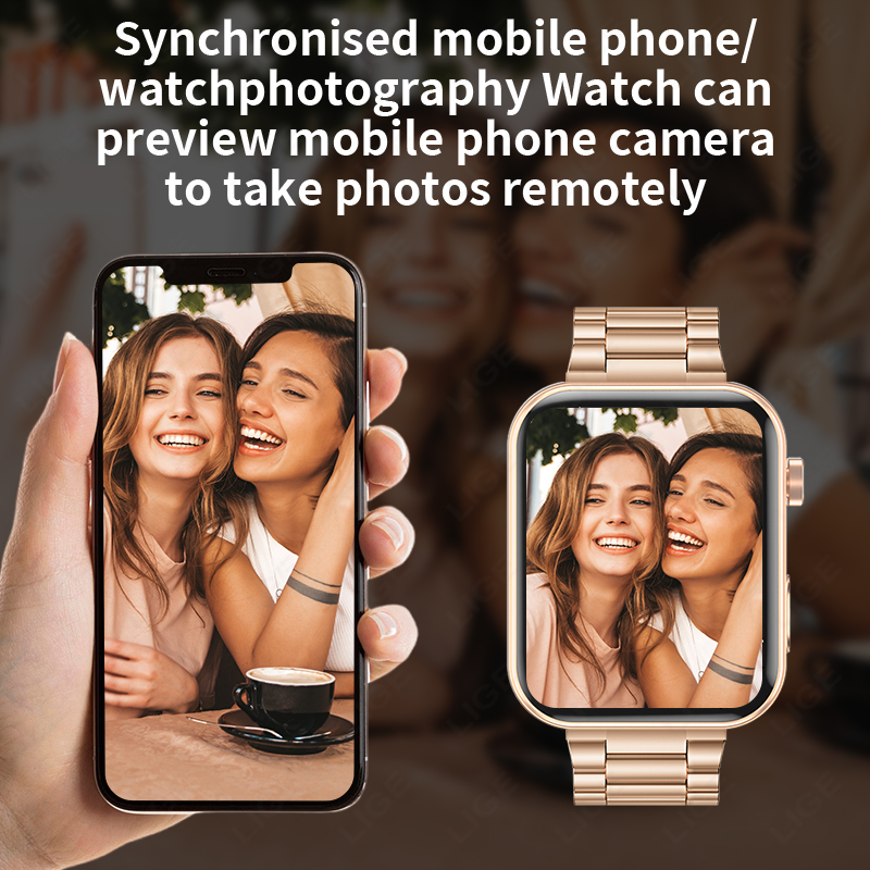 LIGE Nowy Smartwatch z Kamerą  – Luxury Watch Photo recenzja i cena