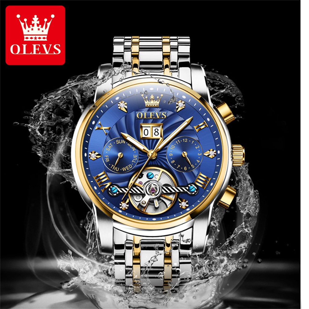OLEVS 9910 Oryginalne Autentyc – Luxury Watch Organizer For Men recenzja i cena