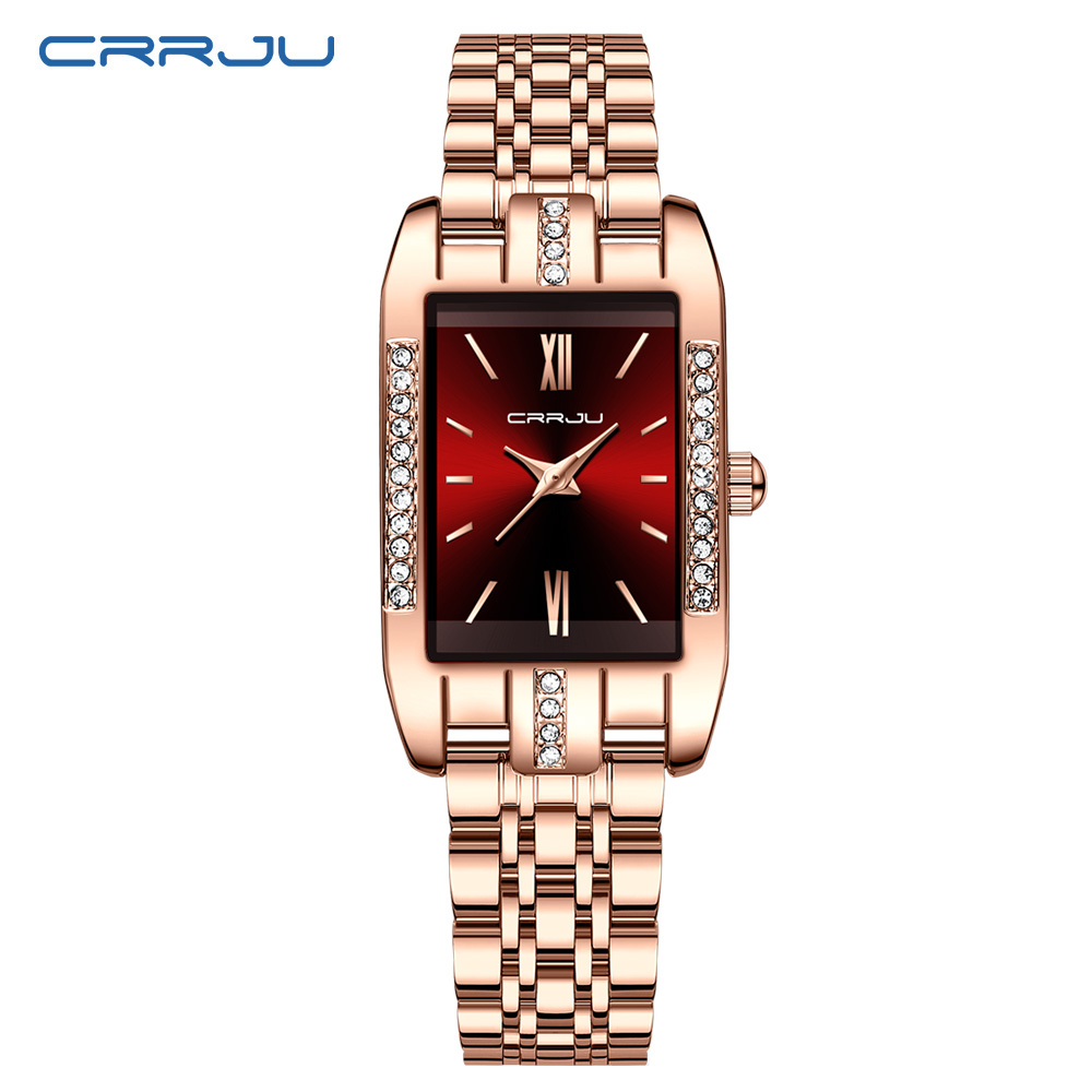 CRRJU Luksusowy Kwadratowy Zeg – Luxury Watch Girl recenzja i cena