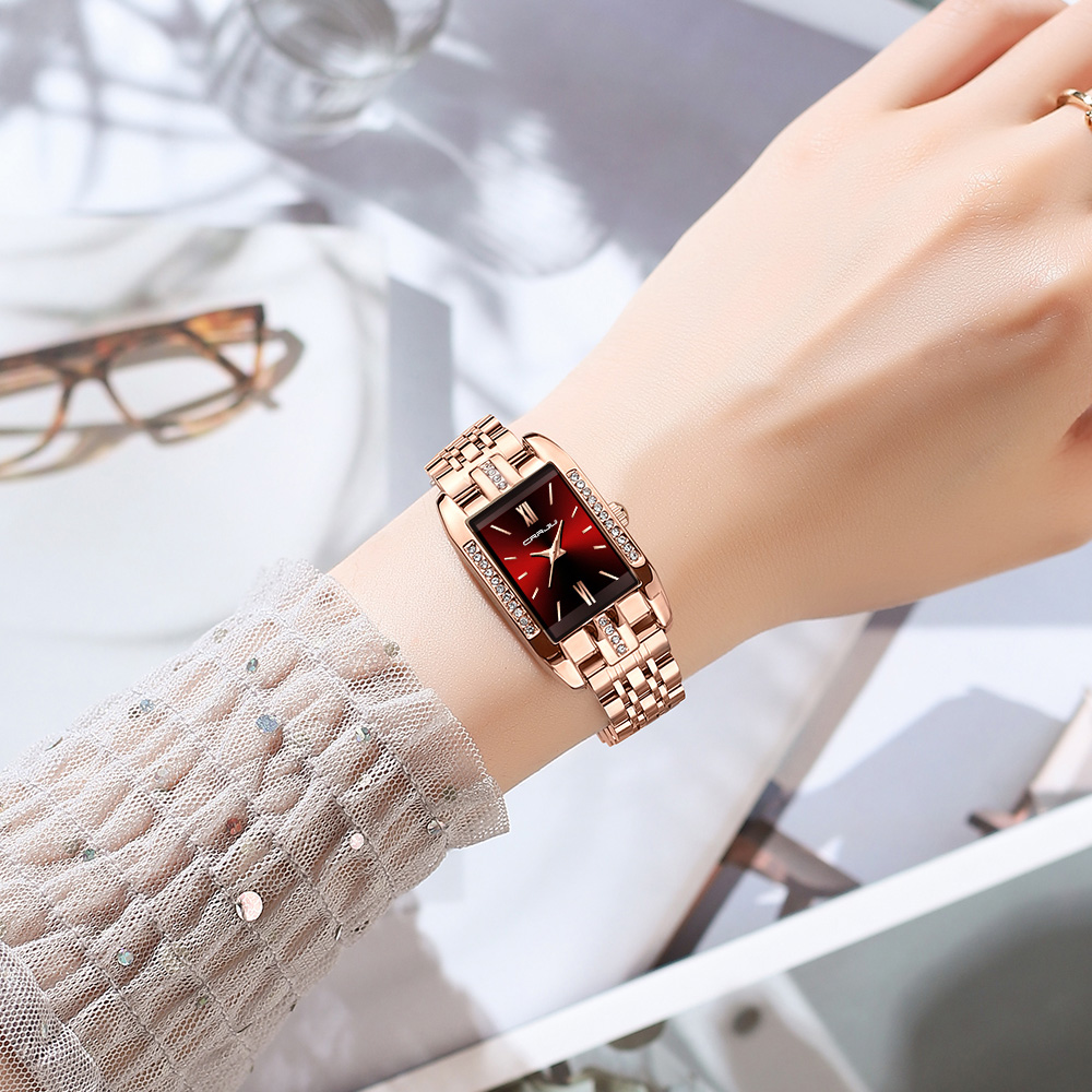 CRRJU Luksusowy Kwadratowy Zeg – Luxury Watch Girl recenzja i cena