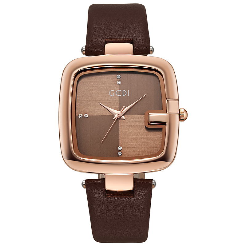 Modne modne modne modne, luksu – Luxury Watch With Leather Strap recenzja i cena