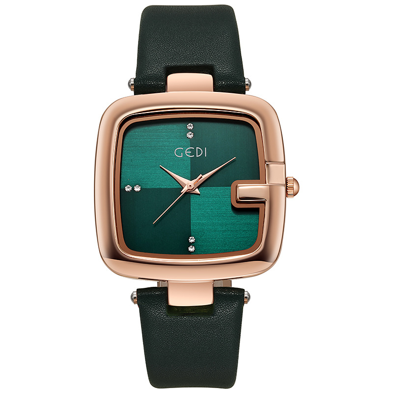 Modne modne modne modne, luksu – Luxury Watch With Leather Strap recenzja i cena