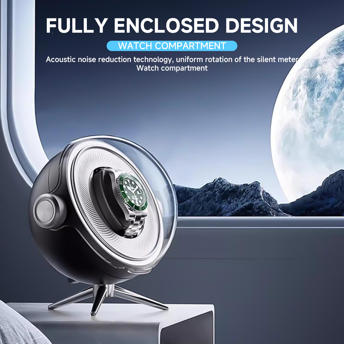 Luksusowy automatyczny rotomat – Zero Luxury Watch recenzja i cena