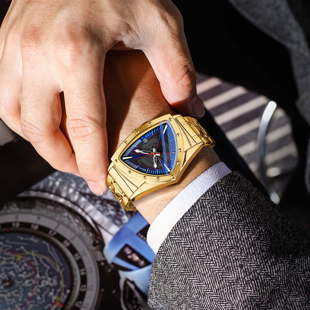 CHENXI Luksusowy Męski Zegarek – Watch Triangle Luxury recenzja i cena