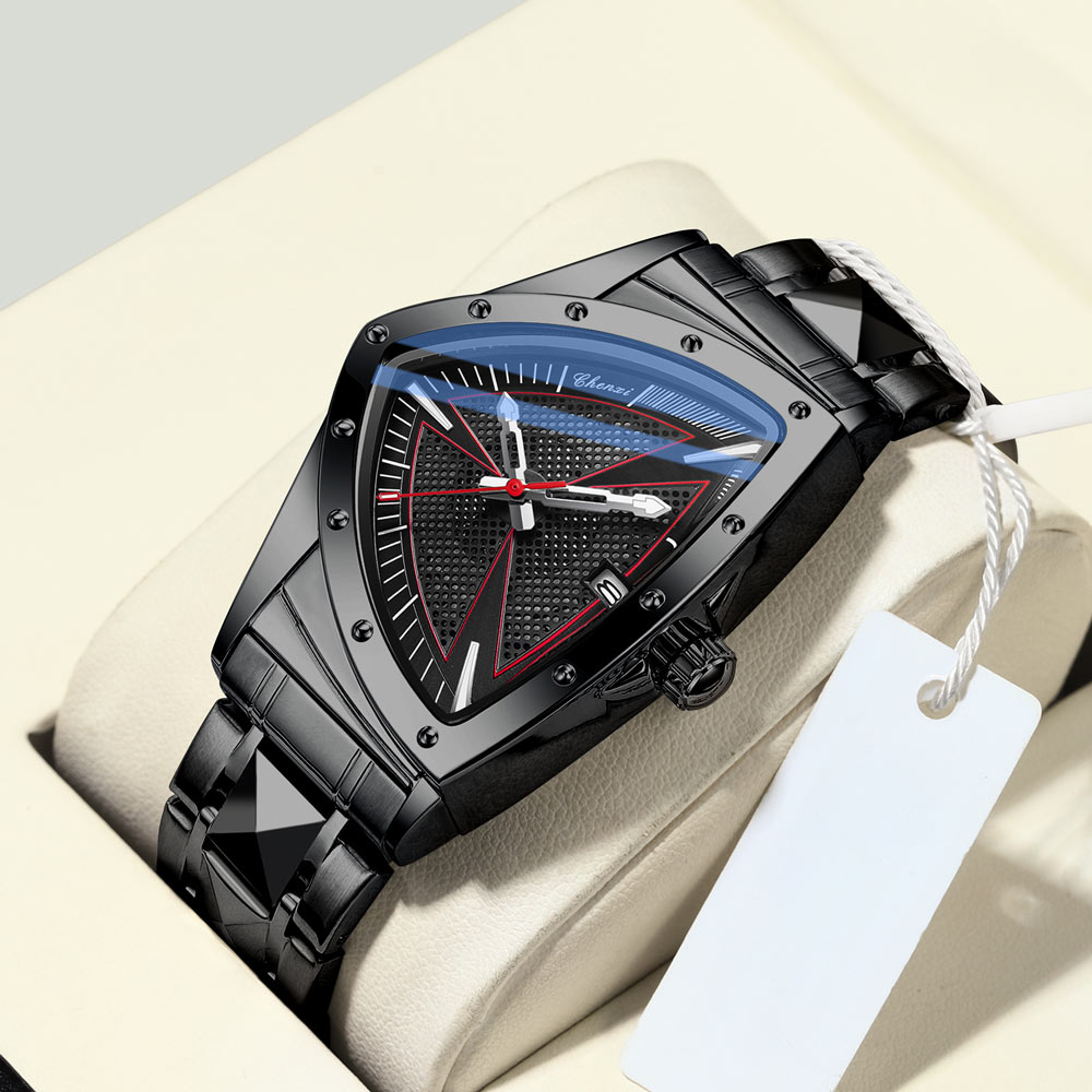 CHENXI Luksusowy Męski Zegarek – Watch Triangle Luxury recenzja i cena