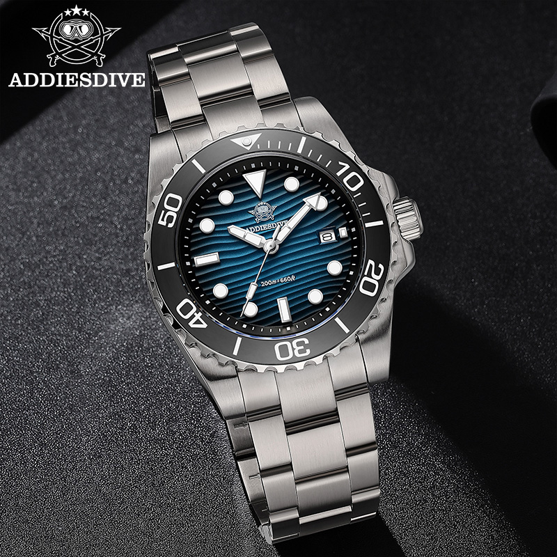 ADDIESDIVE Męski Zegarek Kwarc – Luxury Watch Dial recenzja i cena